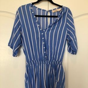Anthropologie Jetsetter short Romper by Beachgold
